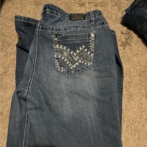 Earl Jeans Women's Straight Leg Jeans - Blue